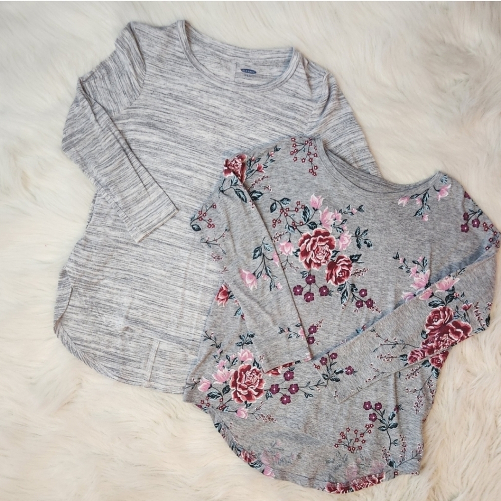 Girls High Low Longsleeve Bundle (Size 5/6)
